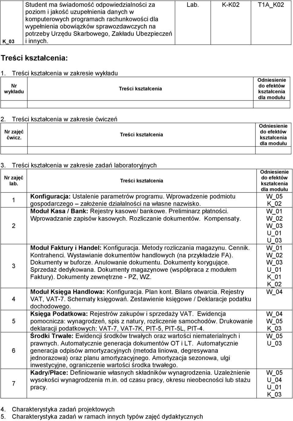 1 2 3 4 5 6 7 Konfiguracja: Ustalenie parametrów programu. Wprowadzenie podmiotu gospodarczego założenie działalności na własne nazwisko. Moduł Kasa / Bank: Rejestry kasowe/ bankowe.