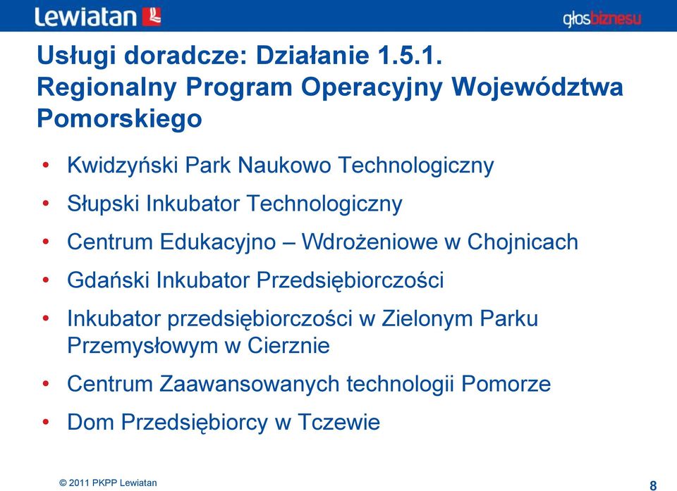 Technologiczny Słupski Inkubator Technologiczny Centrum Edukacyjno Wdrożeniowe w Chojnicach