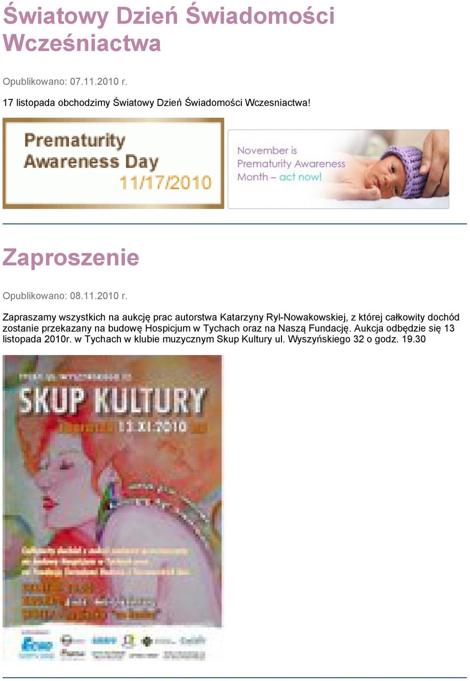 Zapraszamy wszystkich na aukcję prac autorstwa Katarzyny Ryl-Nowakowskiej, z której całkowity dochód zostanie