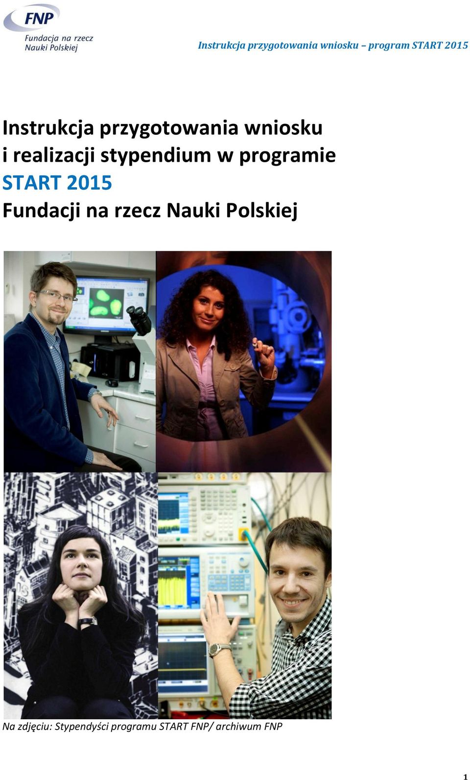 2015 Fundacji na rzecz Nauki Polskiej Na