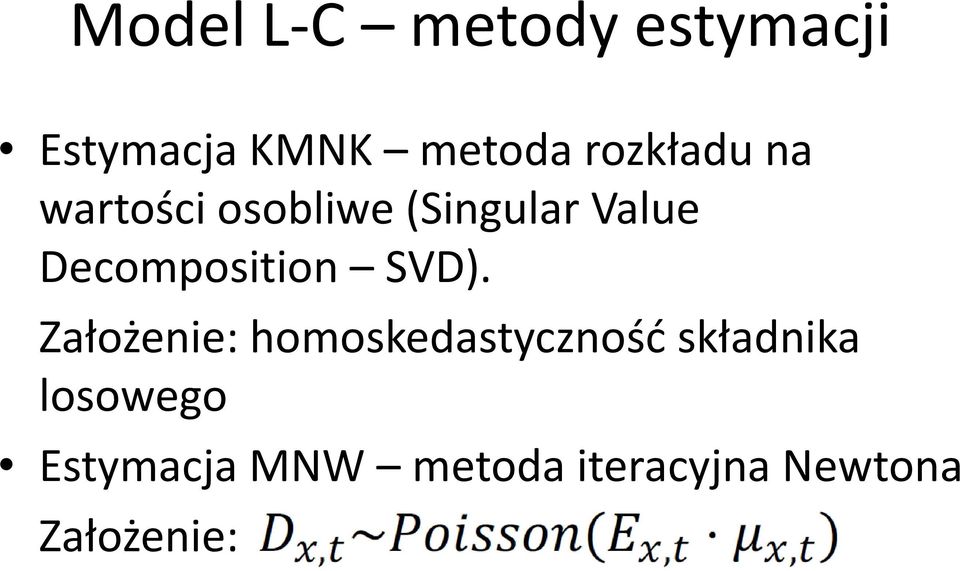 Decomposition SVD).