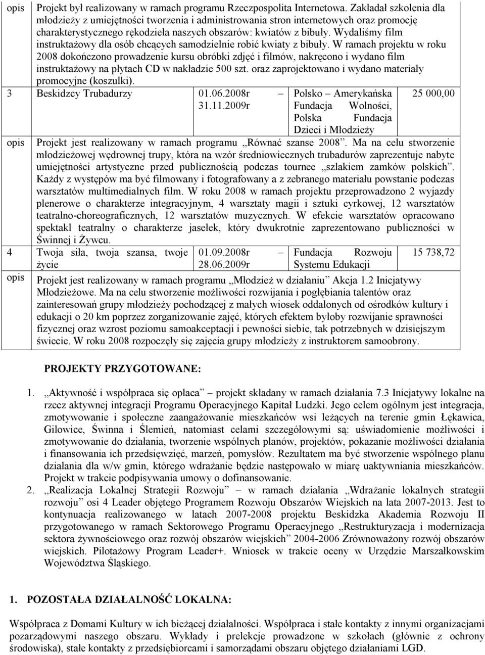 Wydaliśmy film instruktażowy dla osób chcących samodzielnie robić kwiaty z bibuły.