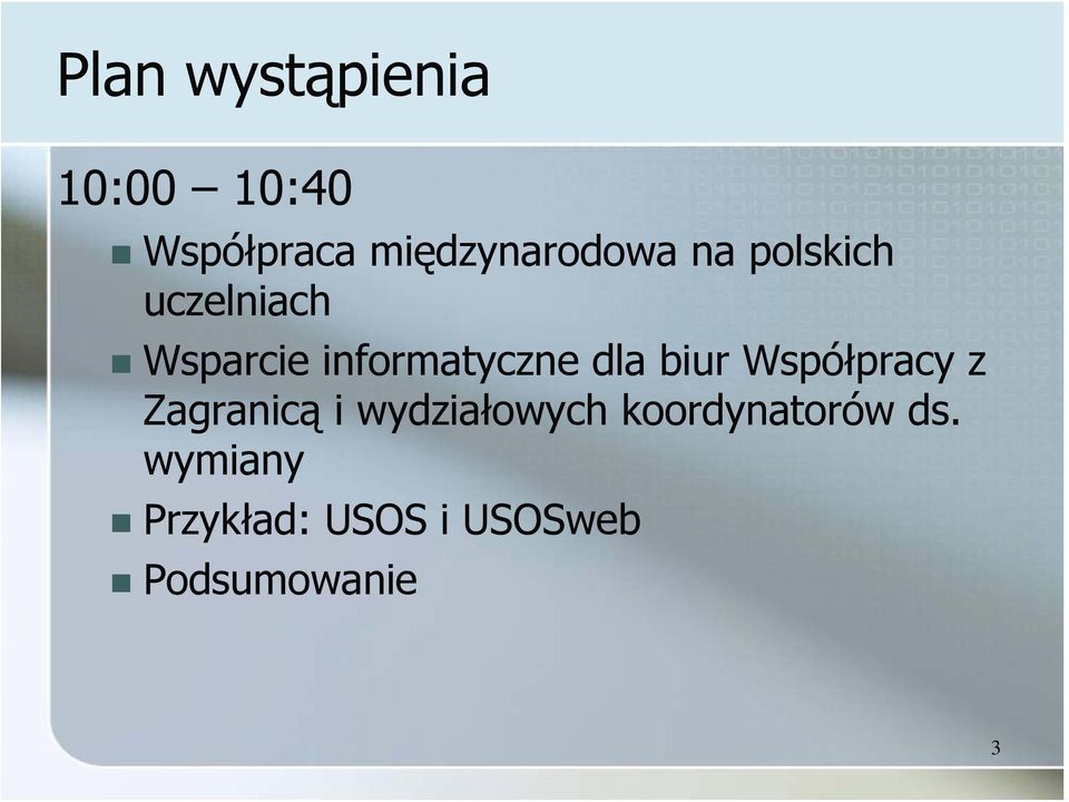 informatyczne dla biur Współpracy z Zagranicą i