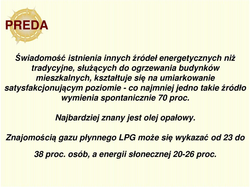najmniej jedno takie źródło wymienia spontanicznie 70 proc.
