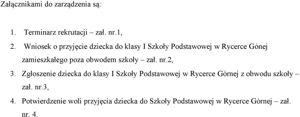 obwodem szkoły zał. nr.2, 3.