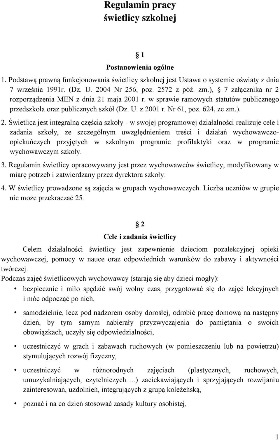 rozporządzenia MEN z dnia 21