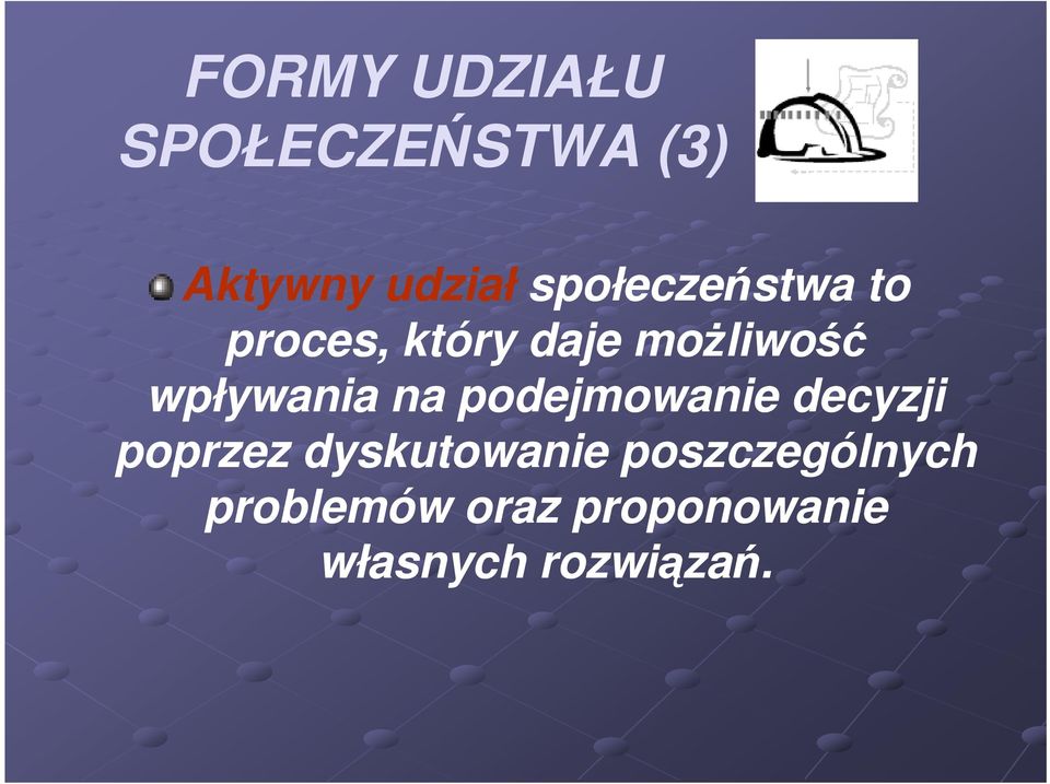 wpływania na podejmowanie decyzji poprzez