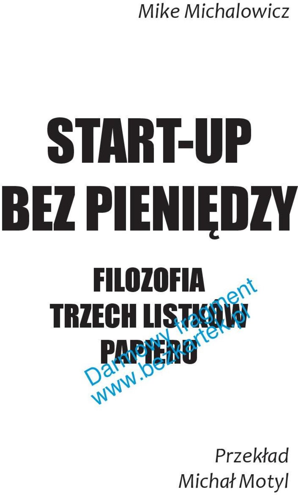 trzech listków papieru