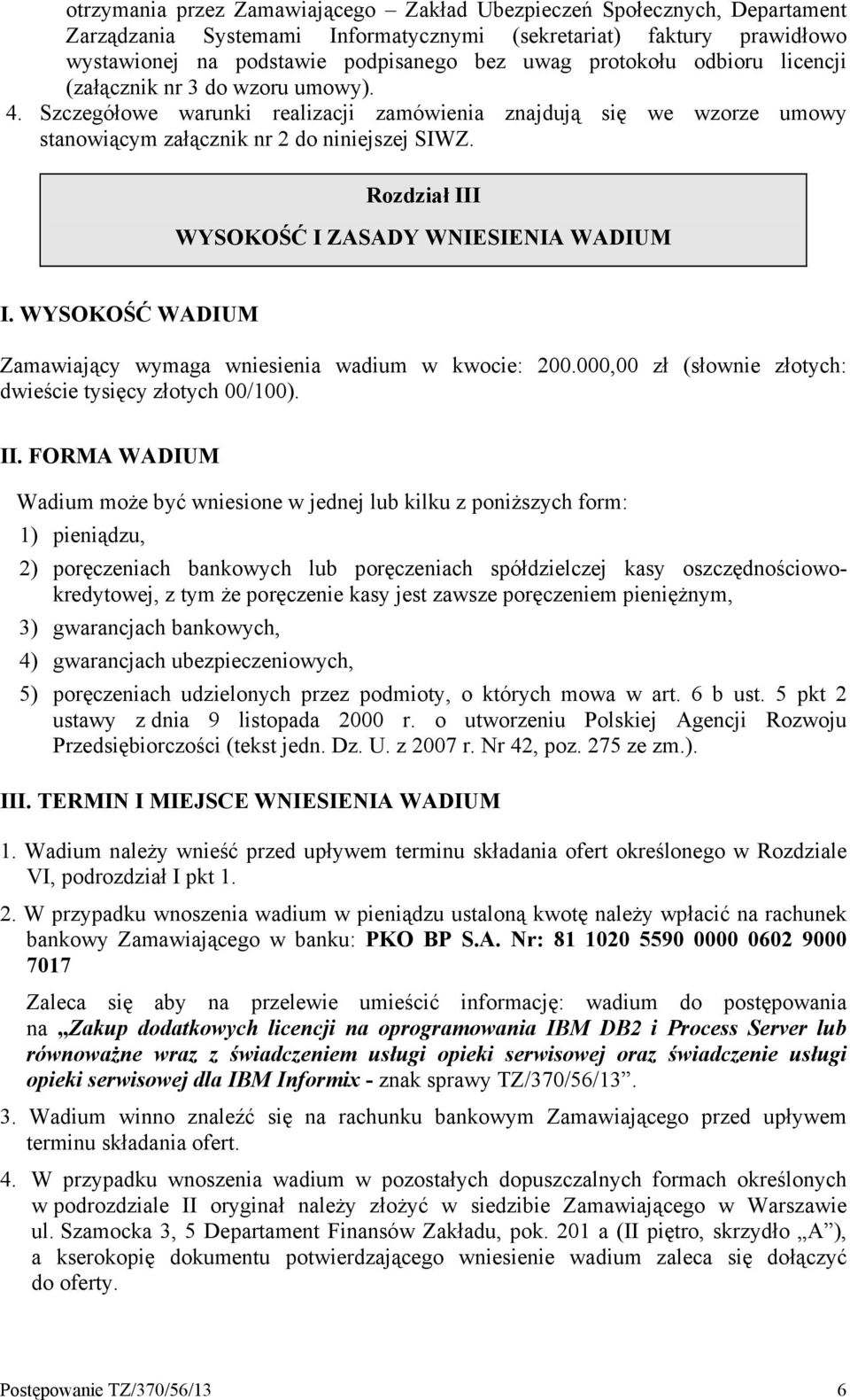 Rozdział III