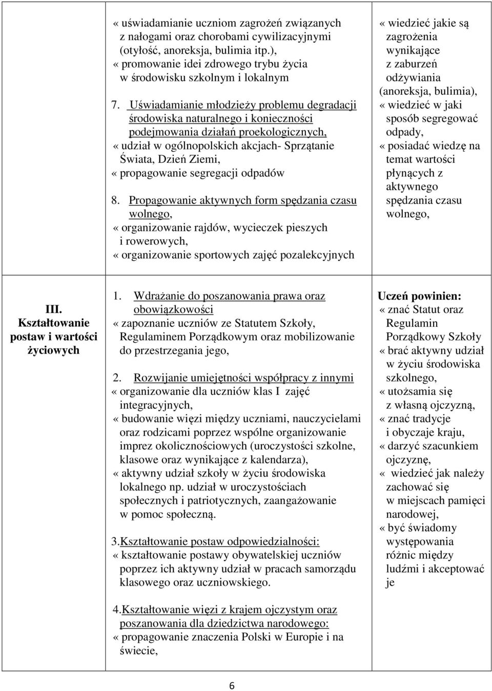 «propagowanie segregacji odpadów 8.