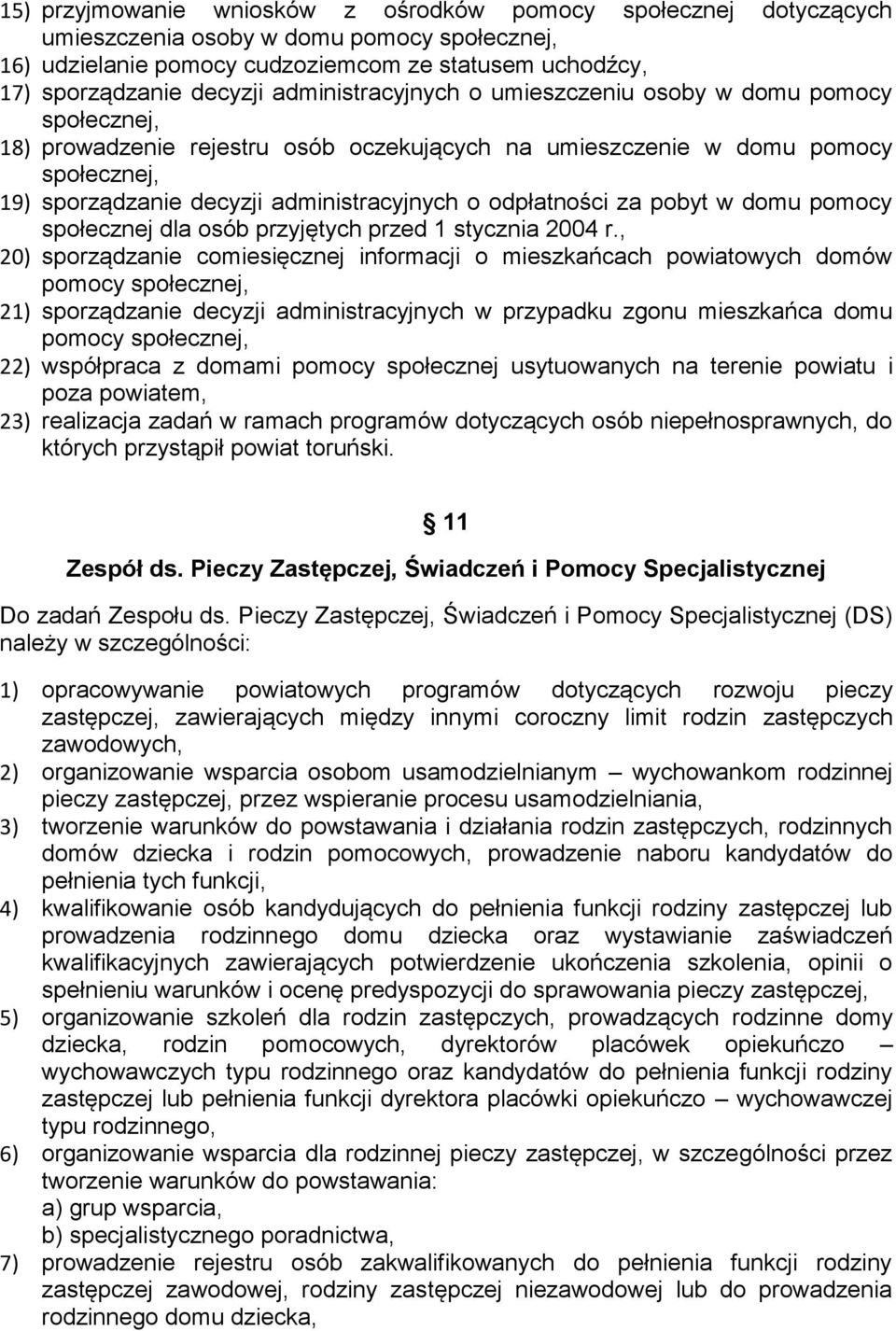 odpłatności za pobyt w domu pomocy społecznej dla osób przyjętych przed 1 stycznia 2004 r.