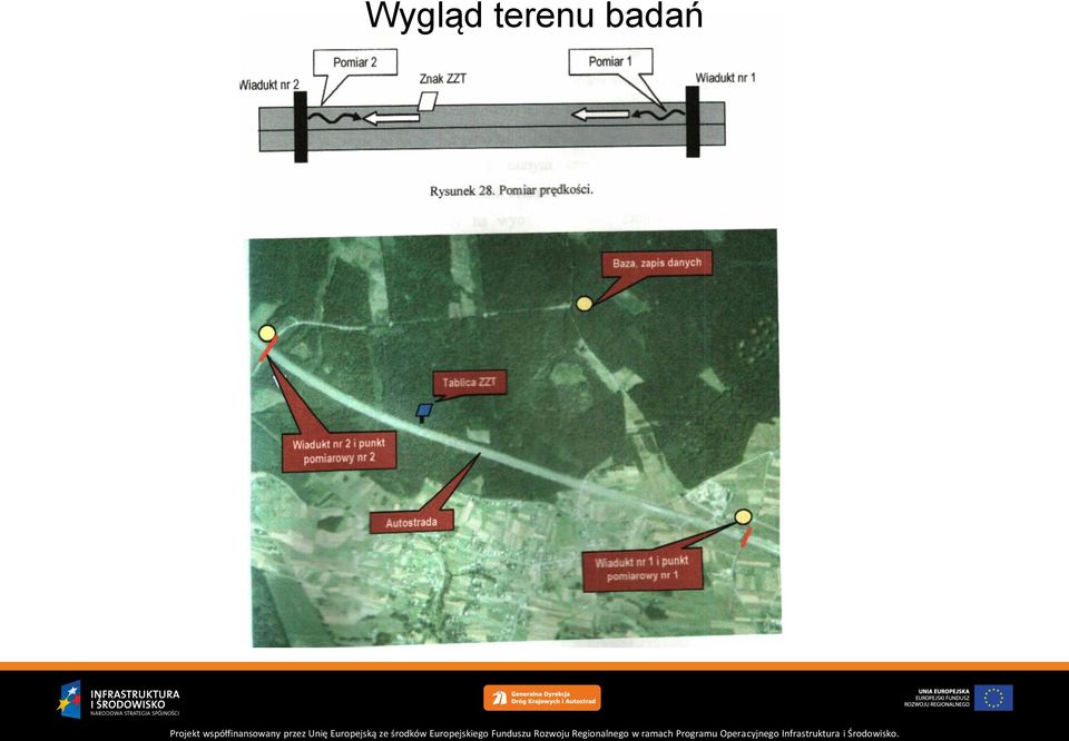 badań