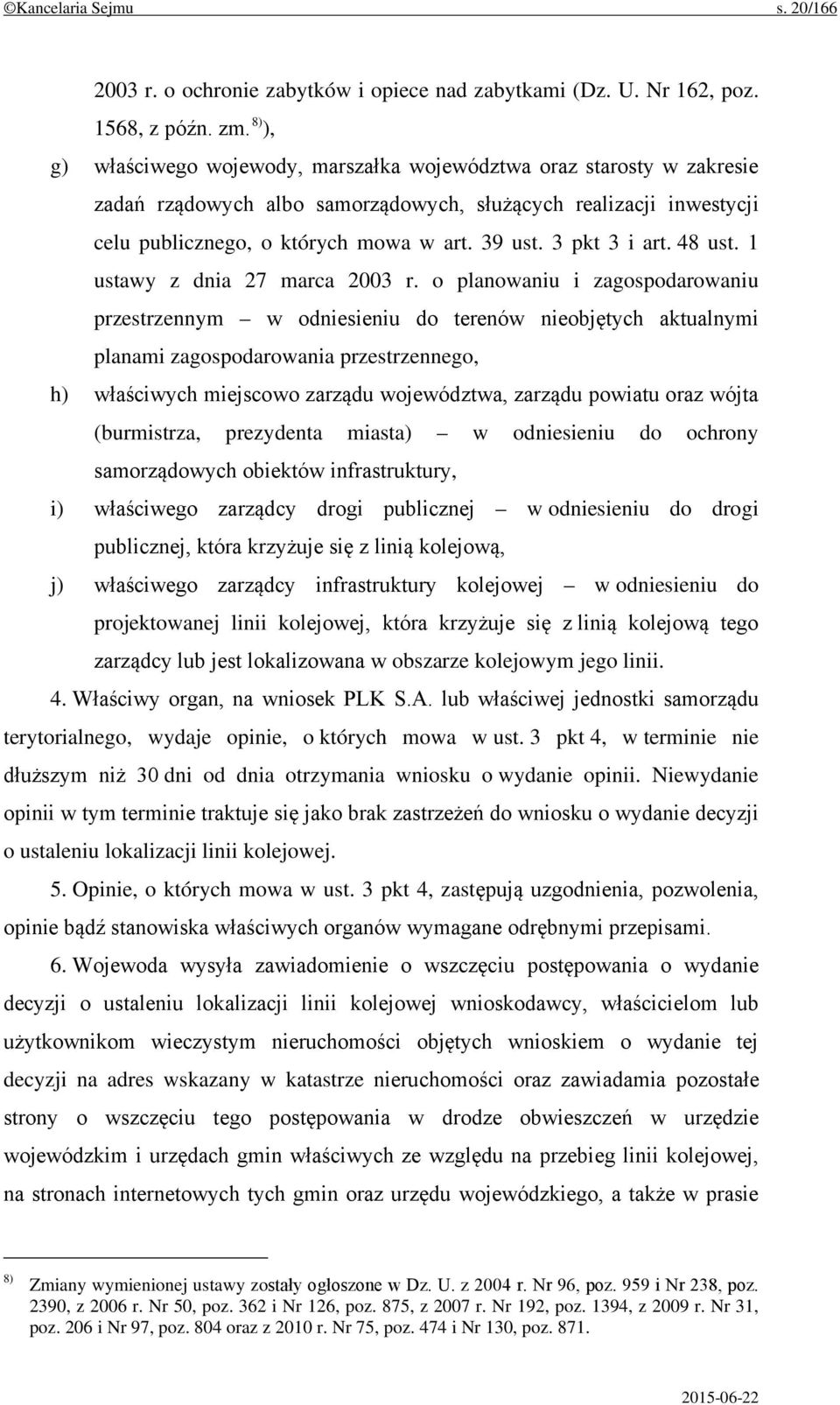 3 pkt 3 i art. 48 ust. 1 ustawy z dnia 27 marca 2003 r.