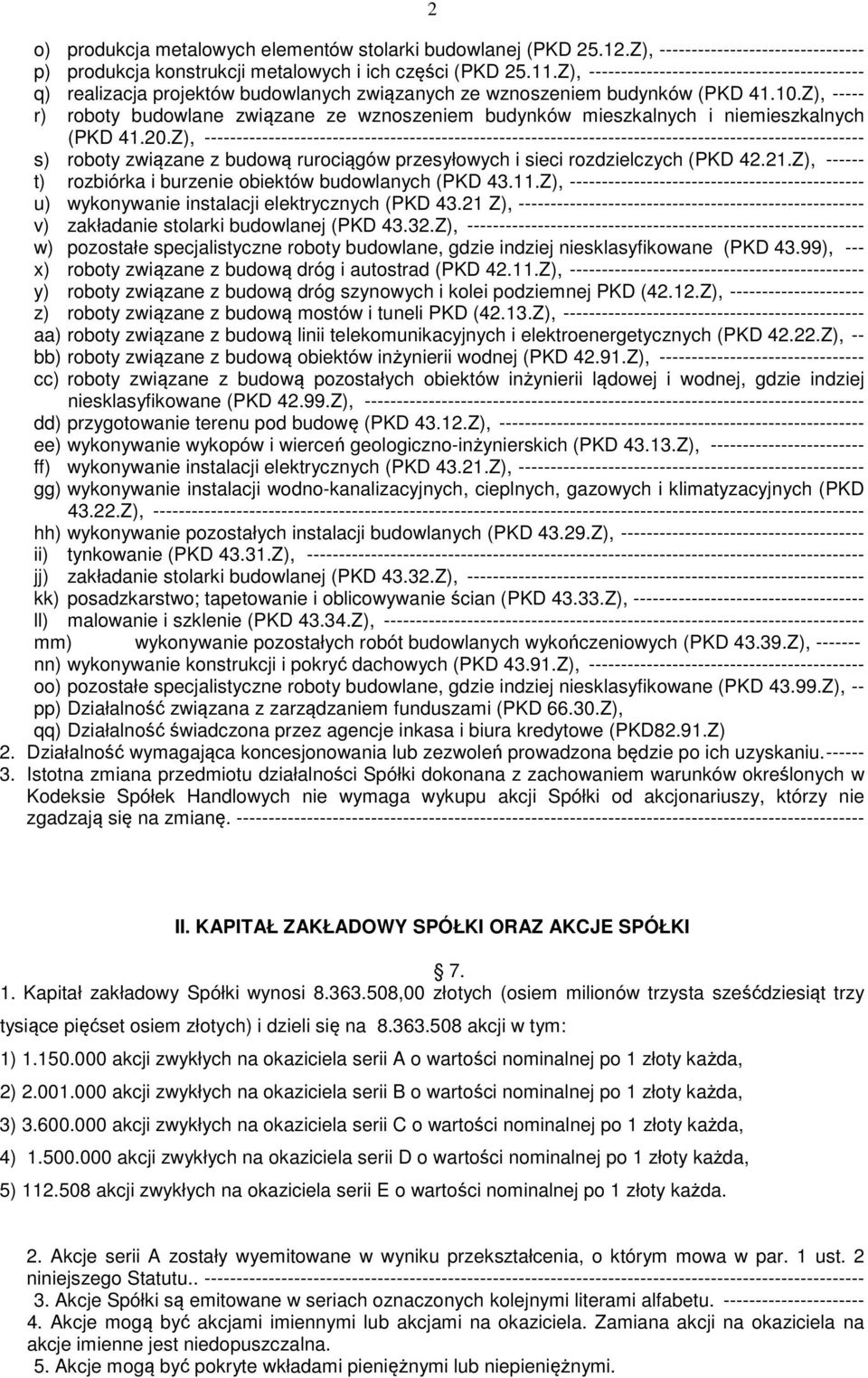 Z), ----- r) roboty budowlane związane ze wznoszeniem budynków mieszkalnych i niemieszkalnych (PKD 41.20.