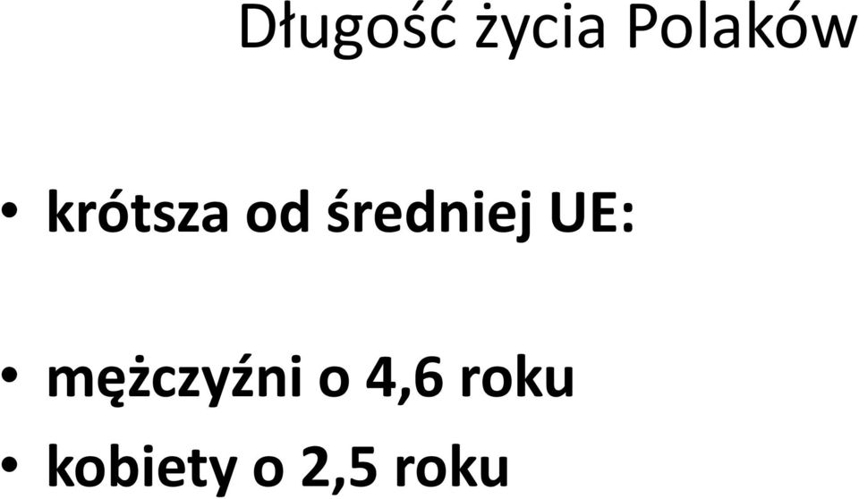 UE: mężczyźni o 4,6