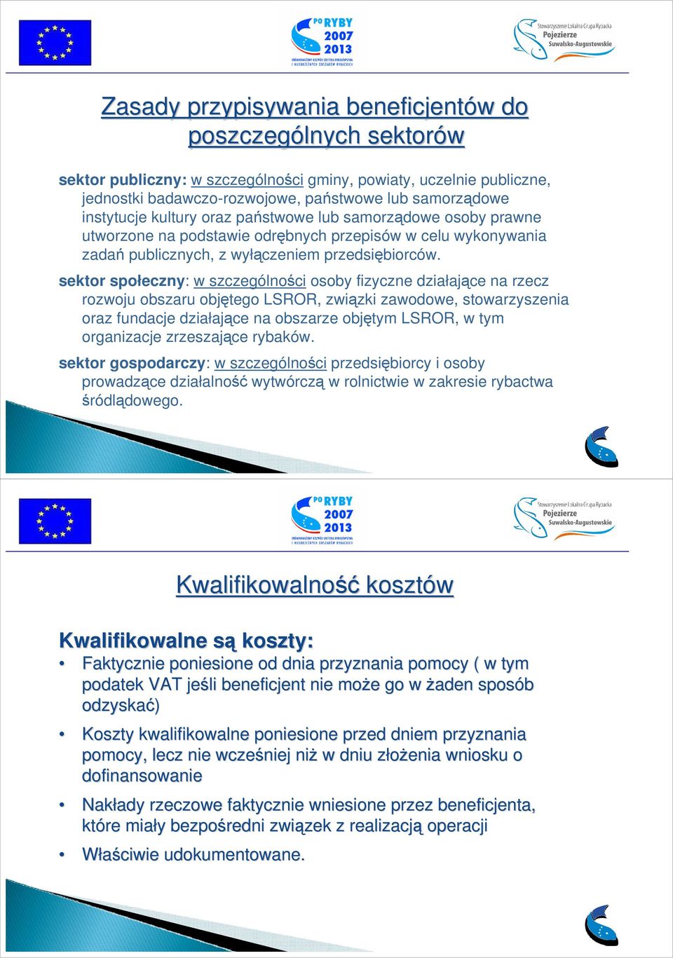 sektor społeczny: w szczególności osoby fizyczne działające na rzecz rozwoju obszaru objętego LSROR, związki zawodowe, stowarzyszenia oraz fundacje działające na obszarze objętym LSROR, w tym