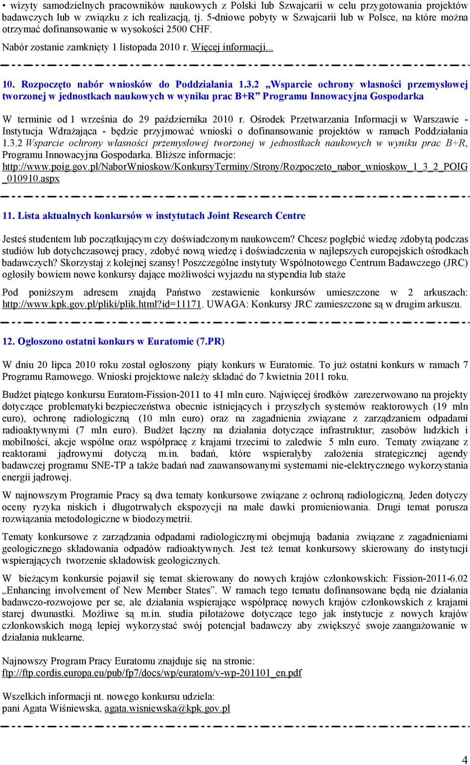 Rozpoczęto nabór wniosków do Poddziałania 1.3.
