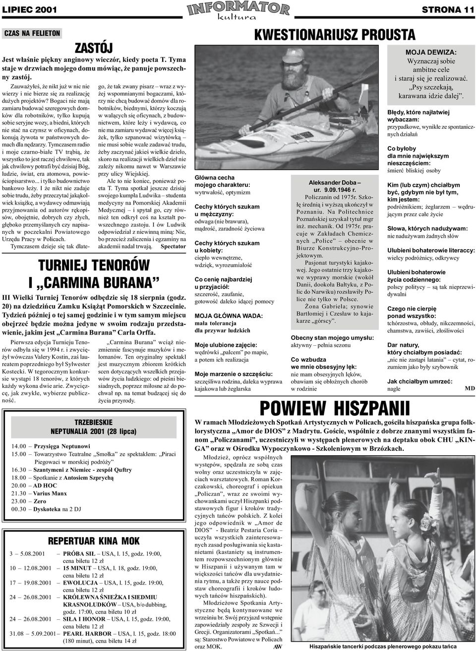 Bogaci nie maj¹ zamiaru budowaæ szeregowych domków dla robotników, tylko kupuj¹ sobie seryjne wozy, a biedni, których nie staæ na czynsz w oficynach, dokonuj¹ ywota w pañstwowych do- go, e tak zwany