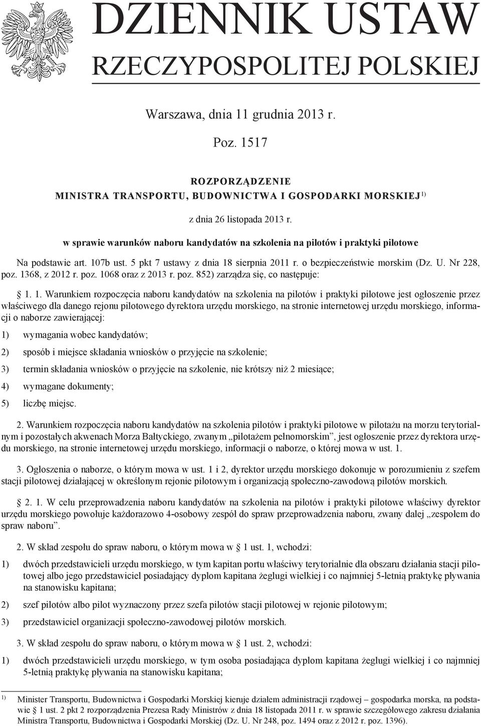 1368, z 2012 r. poz. 10