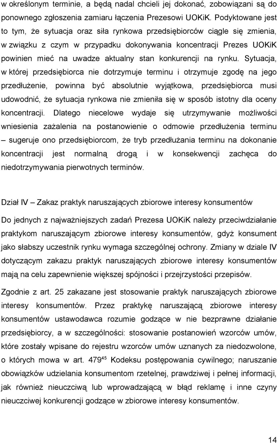 konkurencji na rynku.