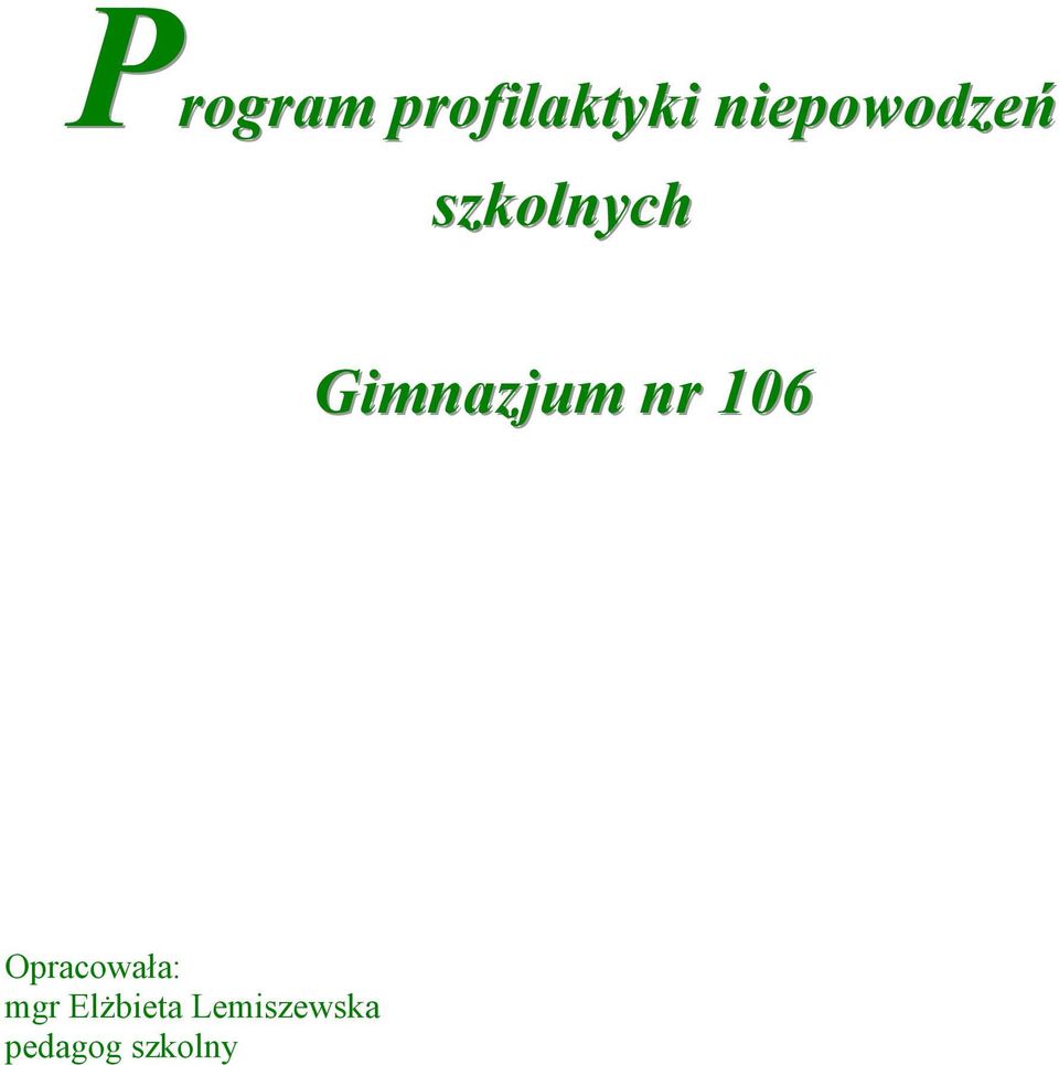 Gimnazjum nr 106