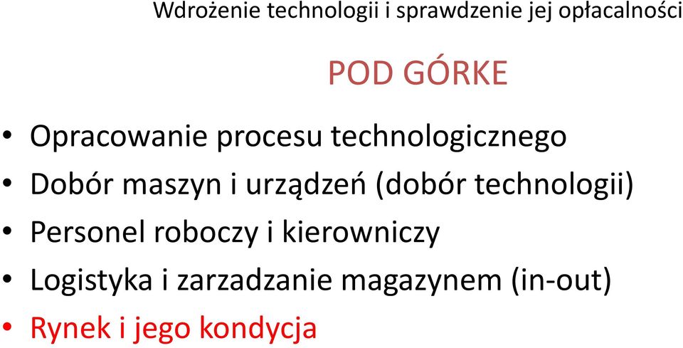 Personel roboczy i kierowniczy Logistyka i