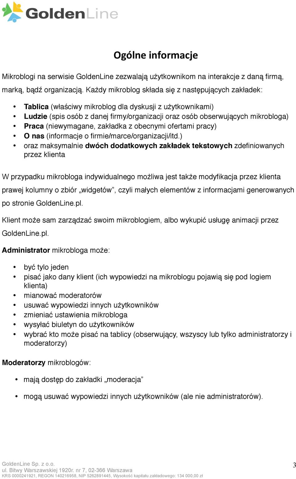 (niewymagane, zakładka z obecnymi ofertami pracy) O nas (informacje o firmie/marce/organizacji/itd.