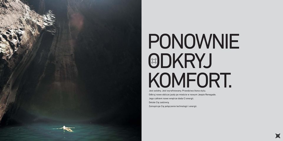 Odkryj nowe oblicze jazdy po mieście w nowym Jeepie Renegade.