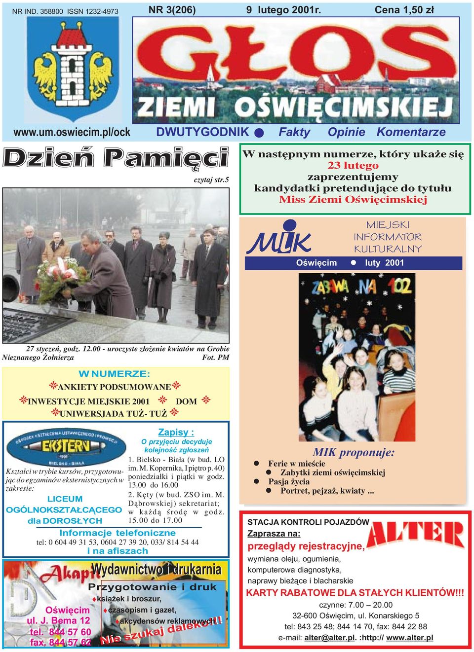 00 - uroczyste z³o enie kwiatów na Grobie Nieznanego o³nierza Fot.