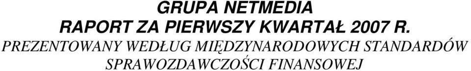 PREZENTOWANY WEDŁUG