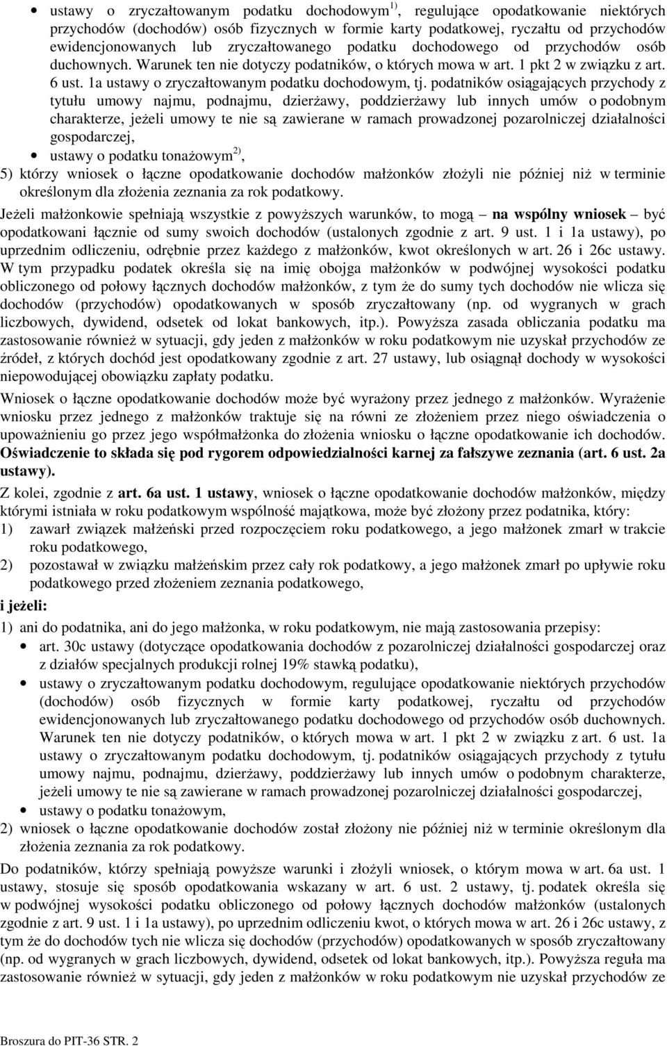 1a ustawy o zryczałtowanym podatku dochodowym, tj.