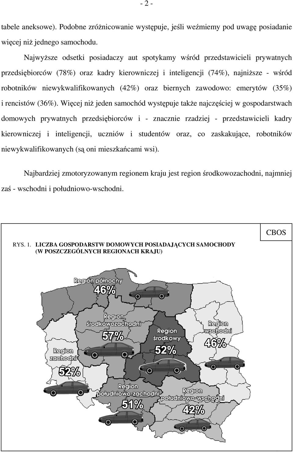 oraz biernych zawodowo: emerytów (35%) i rencistów (36%).