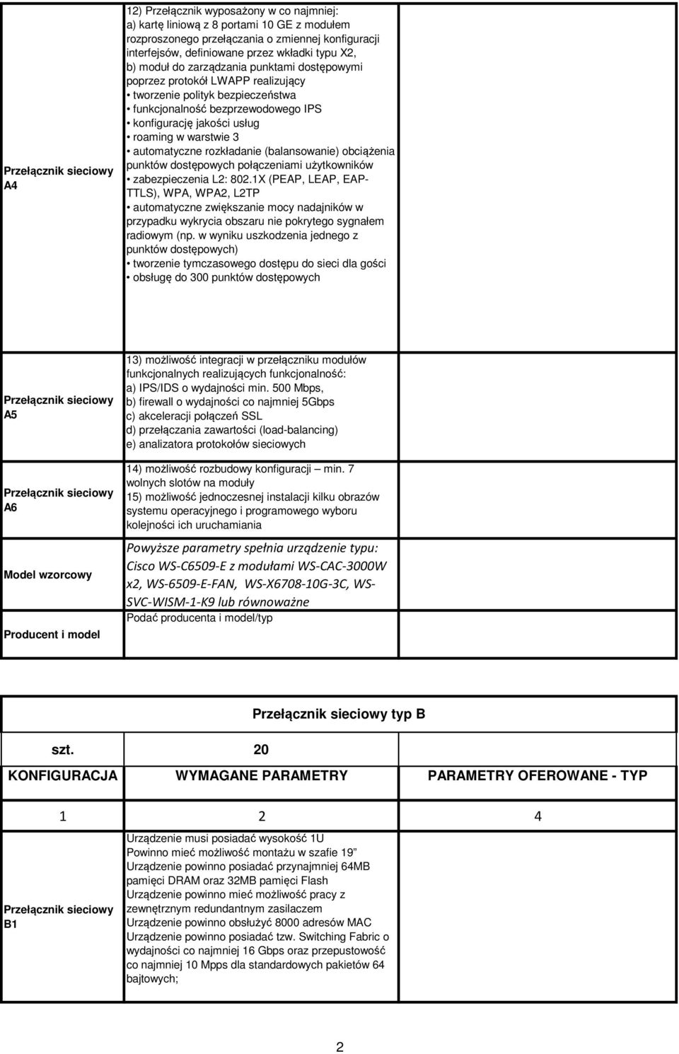 rozkładanie (balansowanie) obciążenia punktów dostępowych połączeniami użytkowników zabezpieczenia L2: 802.