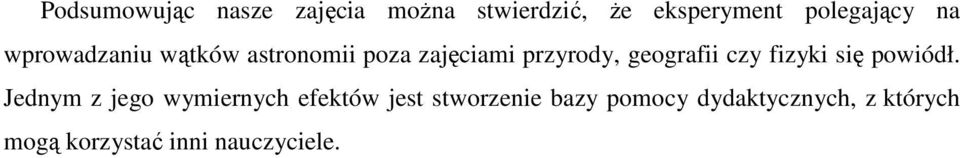 czy fizyki się powiódł.