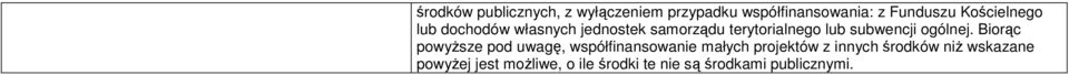 subwencji ogólnej.