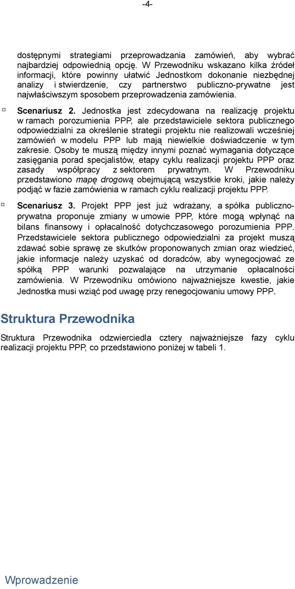 przeprowadzenia zamówienia. Scenariusz 2.