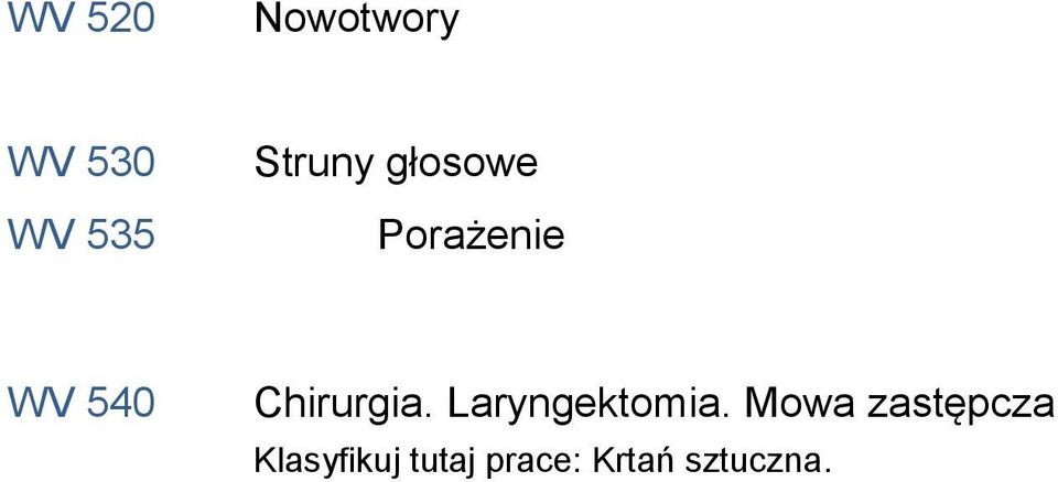Chirurgia. Laryngektomia.