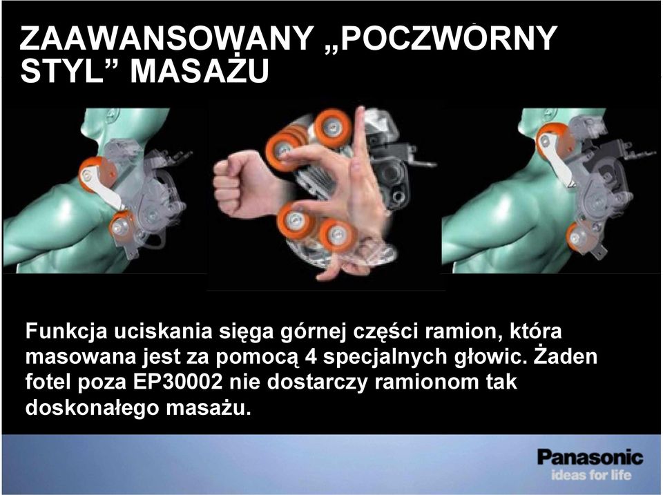 masowana jest za pomoc 4 specjalnych g owic.