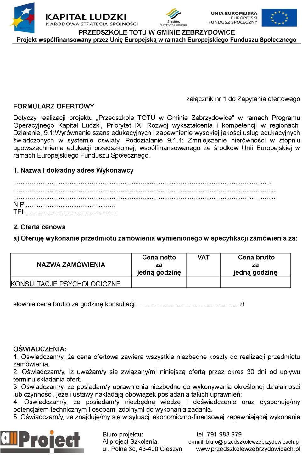 Wyrównanie szans edukacyjnych i zapewnienie wysokiej jakości usług edukacyjnych świadczonych w systemie oświaty, Poddziałanie 9.1.