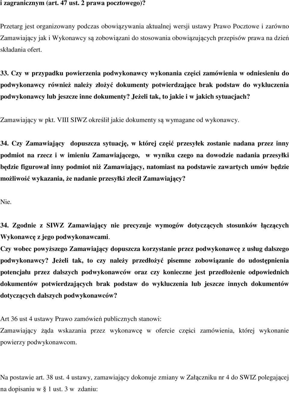 składania ofert. 33.