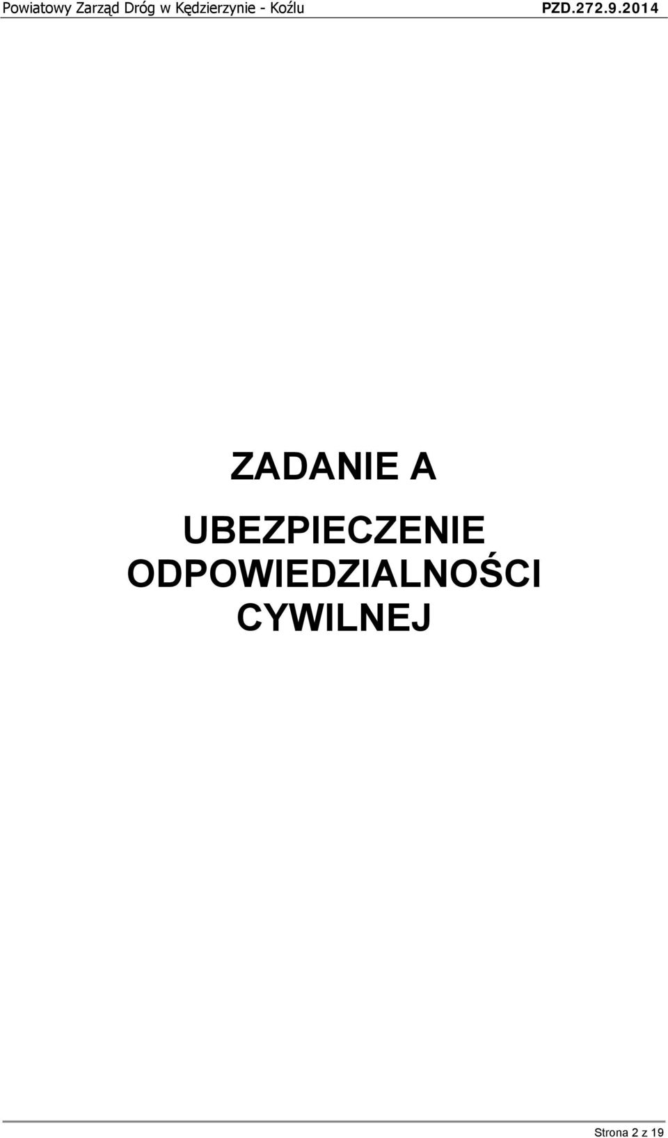 9.2014 ZADA A UBEZPIECZE