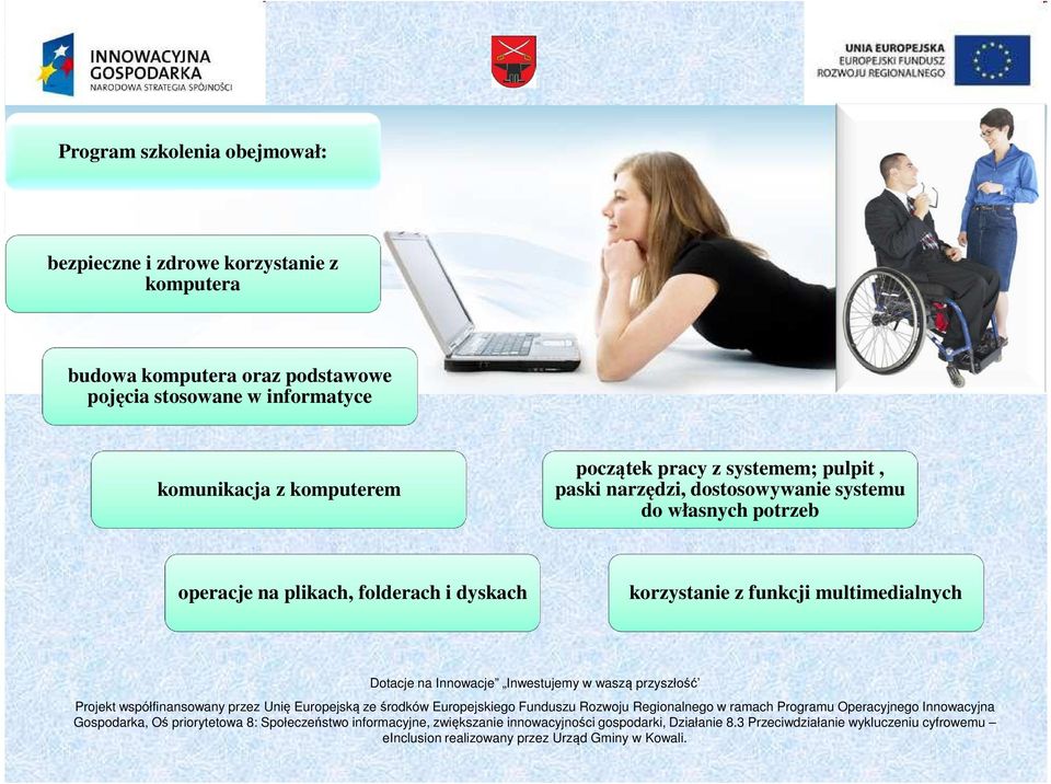 pulpit, paski narzędzi, dostosowywanie systemu do własnych potrzeb operacje na plikach,