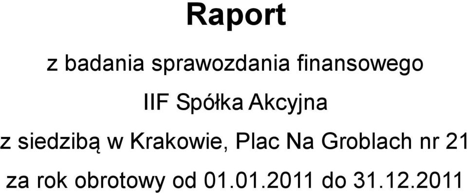siedzib w Krakowie, Plac Na Groblach
