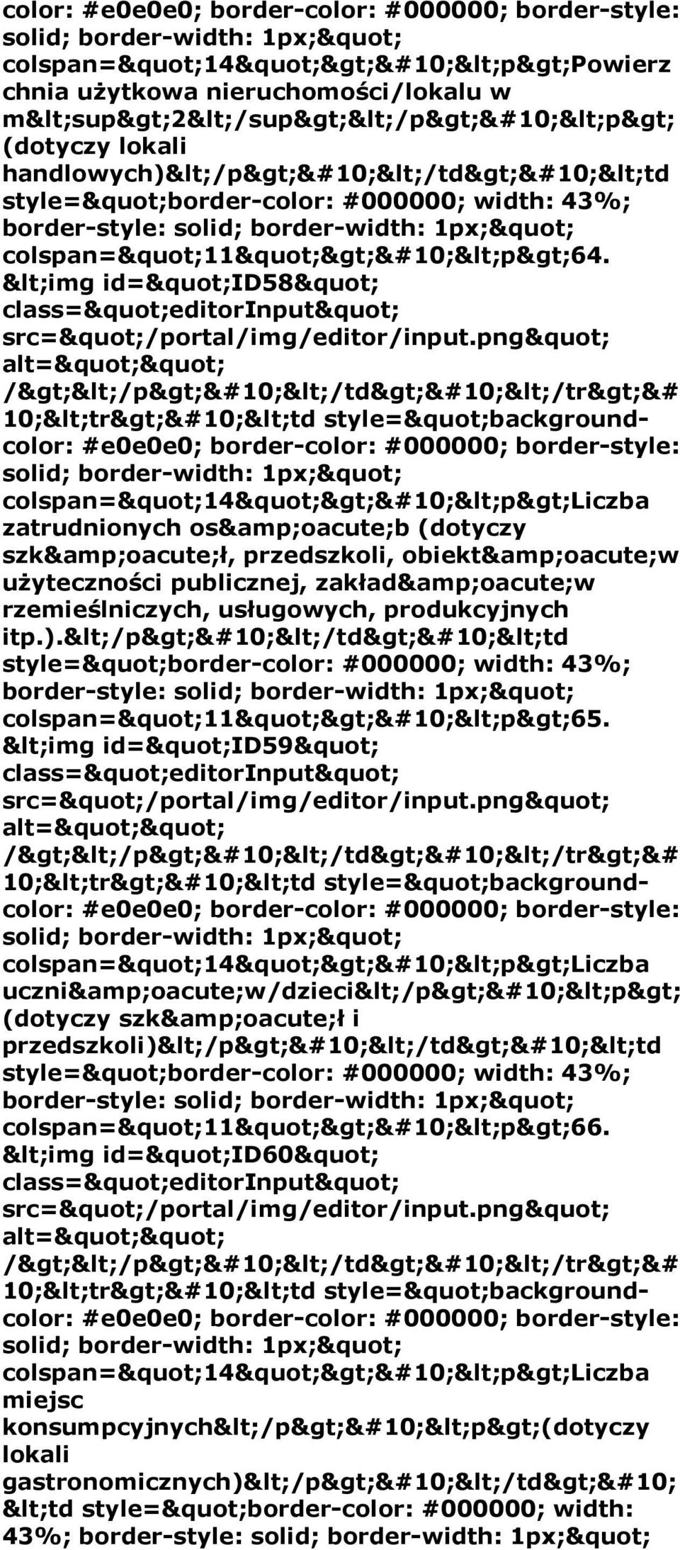 <img id="id58" /></p> </td> </tr>&# 10;<tr> <td style="backgroundcolor: #e0e0e0; border-color: #000000; border-style: solid; border-width: 1px;" colspan="14"> <p>liczba zatrudnionych os&oacute;b