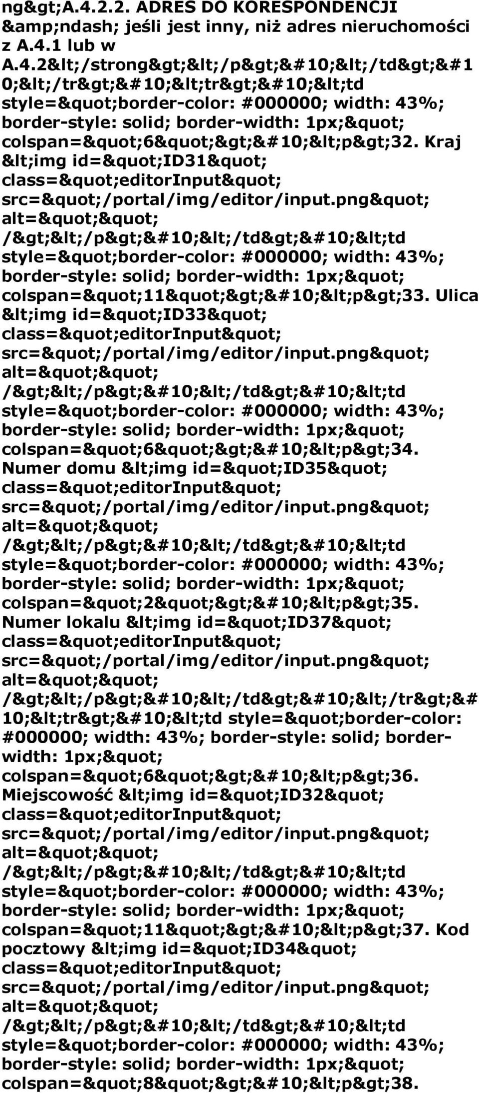 Numer domu <img id="id35" /></p> </td> <td colspan="2"> <p>35.