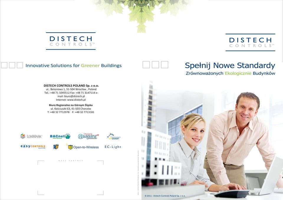 distech.pl Biuro Regionalne na Górnym Śląsku ul.