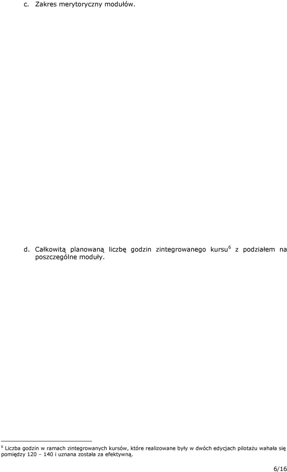 poszczególne moduły.