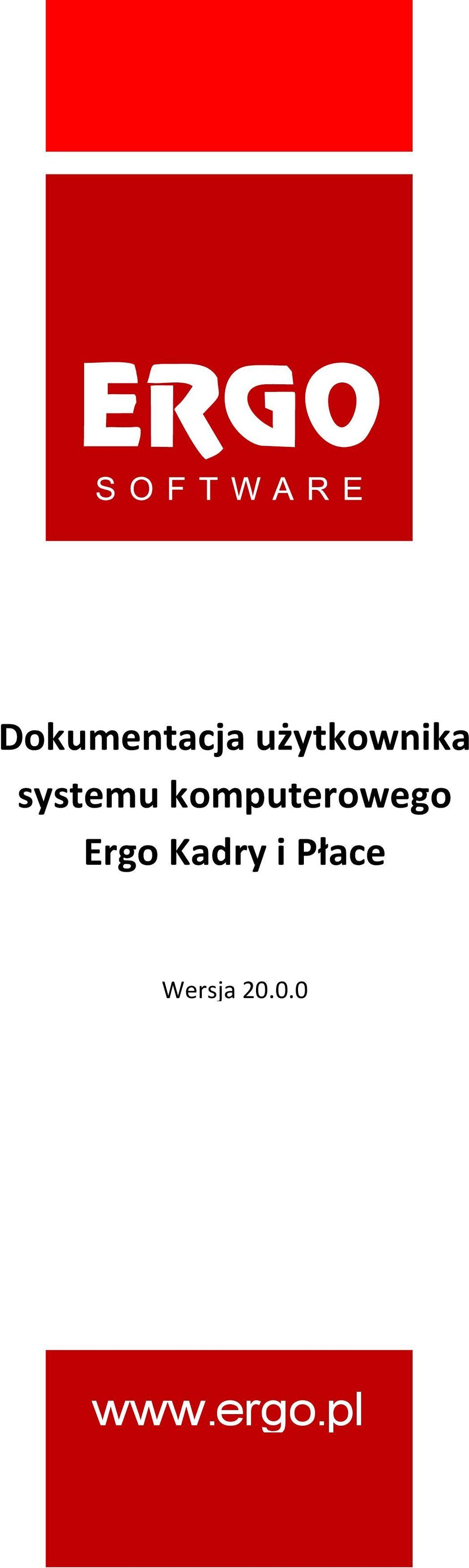komputerowego Ergo