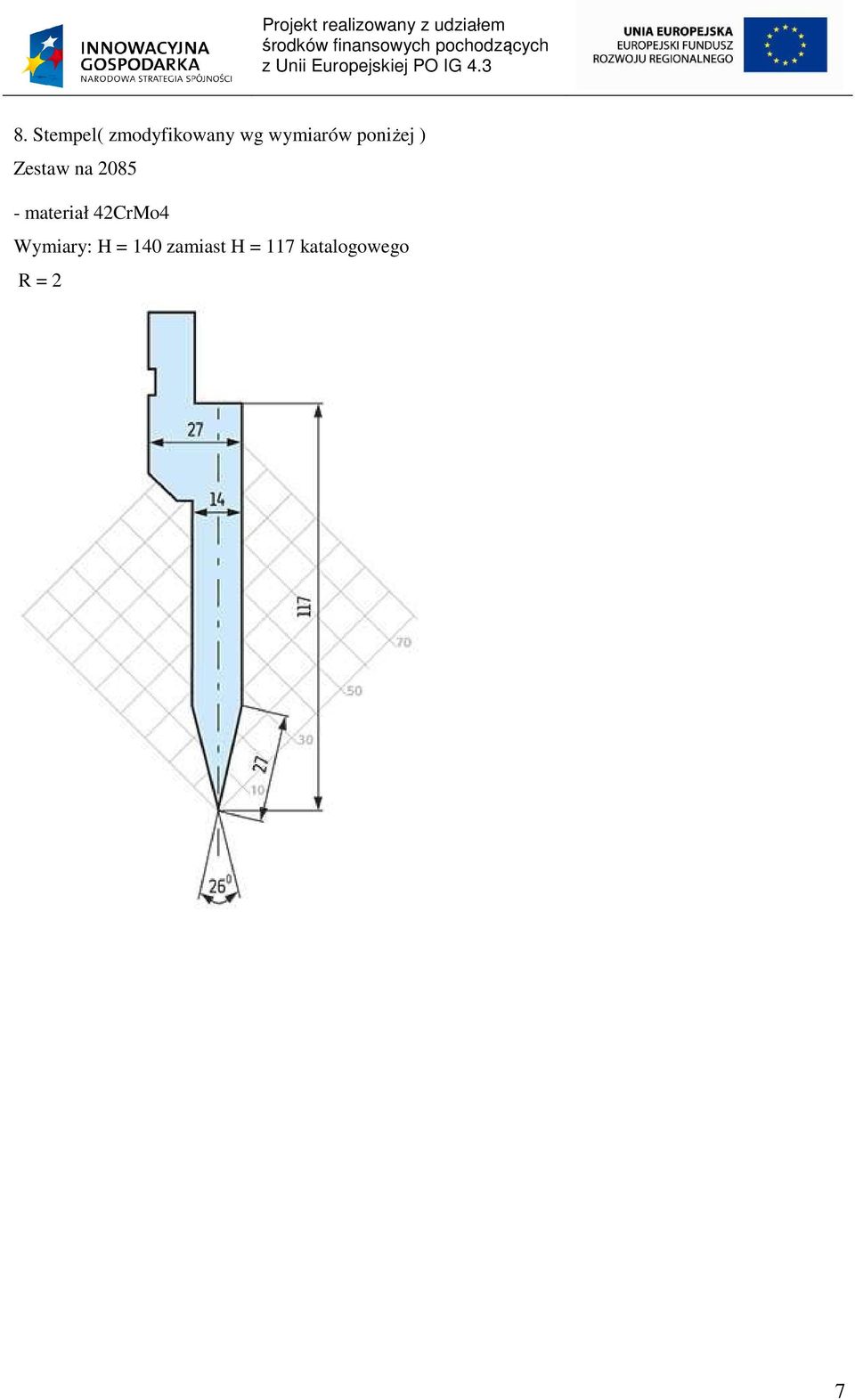 2085 Wymiary: H = 140