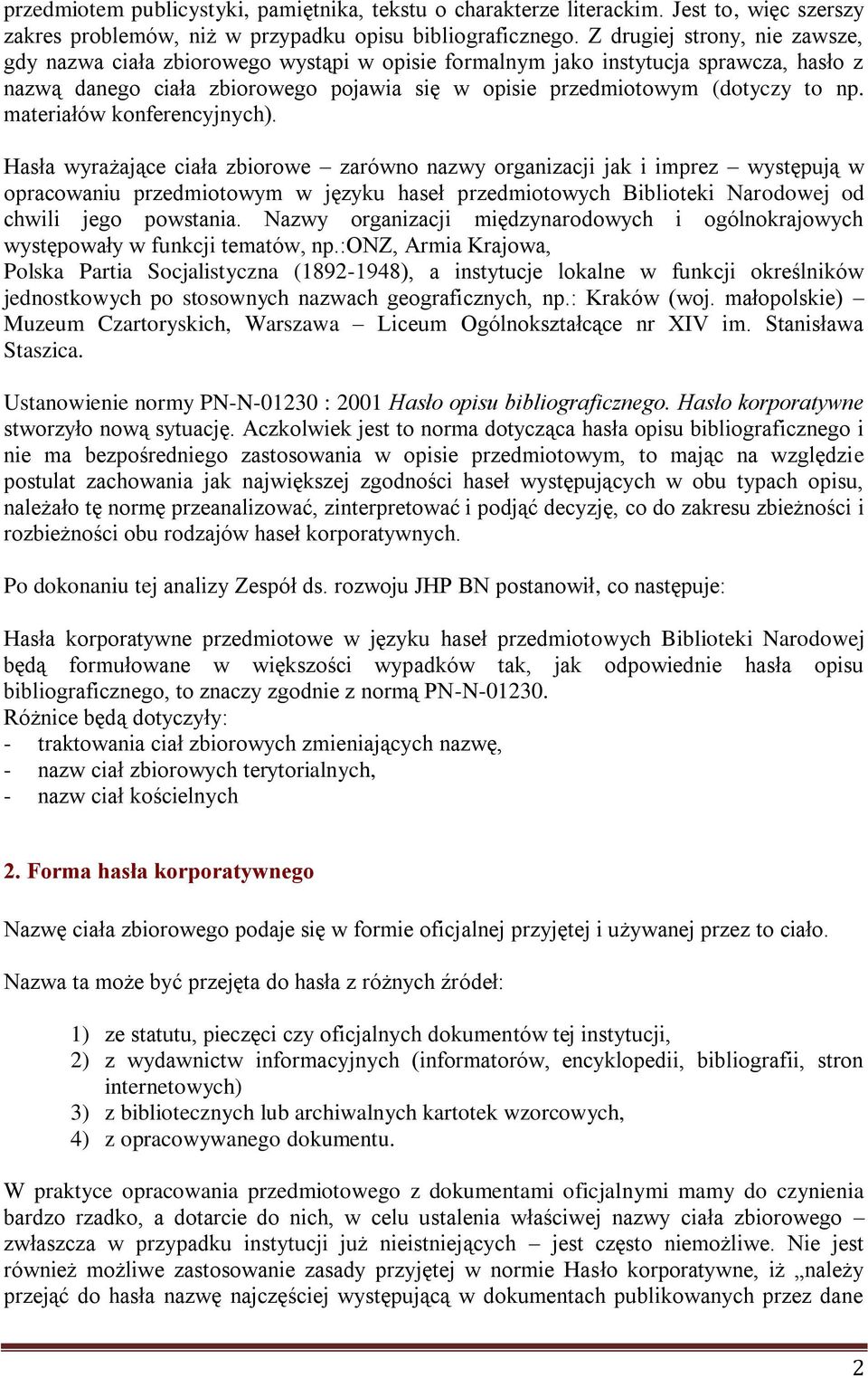 materiałów konferencyjnych).
